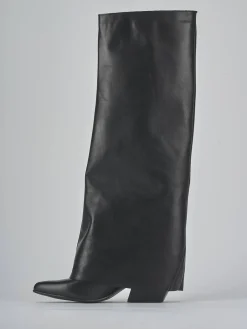 New Stivali tacco 7cm pelle Donna Stivali Tacco Alto