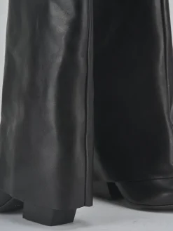 New Stivali tacco 7cm pelle Donna Stivali Tacco Alto