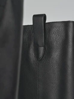 Stivali tacco 2cm pelle Donna Stivali Tacco Basso