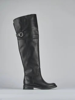 Best Stivali tacco 1cm pelle Donna Stivali Tacco Basso