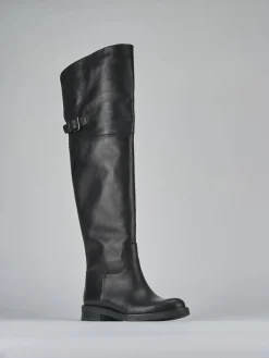 Best Stivali tacco 1cm pelle Donna Stivali Tacco Basso