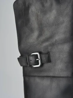 Best Stivali tacco 1cm pelle Donna Stivali Tacco Basso