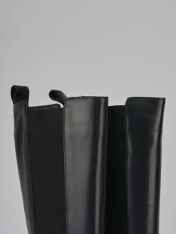 Sale Stivali tacco 2cm pelle Donna Stivali Tacco Basso