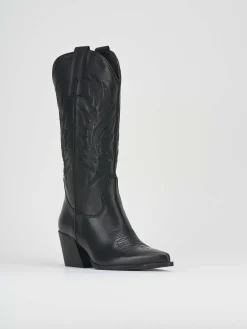 Best Stivali tacco 7cm pelle Donna Stivali Tacco Alto