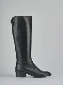 Clearance Stivali tacco 4cm pelle Donna Stivali Tacco Basso