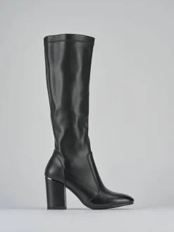 Discount Stivali tacco 7cm pelle Donna Stivali Tacco Alto