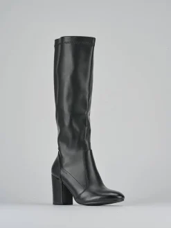 Discount Stivali tacco 7cm pelle Donna Stivali Tacco Alto