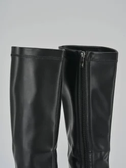 Discount Stivali tacco 7cm pelle Donna Stivali Tacco Alto