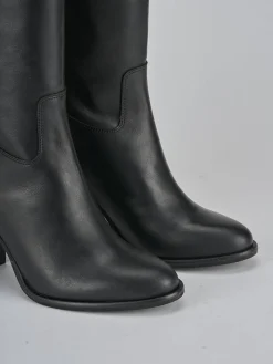 Clearance Stivali tacco 8cm pelle Donna Stivali Tacco Alto