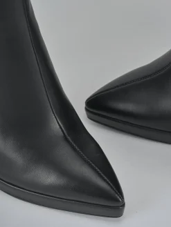 Outlet Stivali tacco 10cm pelle sostenibile Donna Stivali Tacco Alto