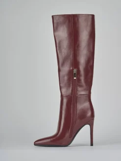 New Stivali tacco 10cm pelle sostenibile Donna Stivali Tacco Alto