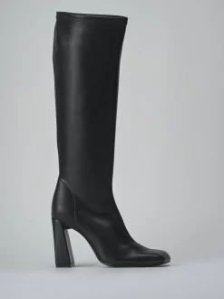 Clearance Stivali tacco 9cm pelle sostenibile Donna Stivali Tacco Alto