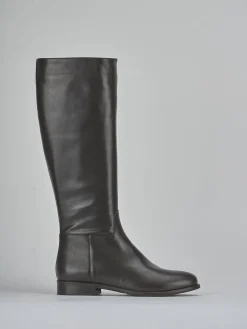 Best Stivali tacco 2cm pelle testa Donna Stivali Tacco Basso