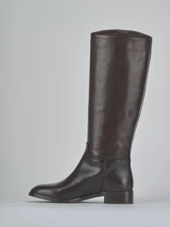 Best Stivali tacco 3cm pelle testa Donna Stivali Tacco Basso