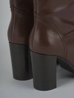 Best Stivali tacco 8cm pelle testa Donna Stivali Tacco Alto