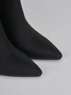 Discount Stivali tacco 8cm tessuto Donna Stivali Tacco Alto