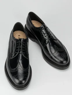 New Stringata con fondo cuoio e soletto in vera pelle Uomo Stringate