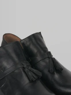 Stringata tacco 1 cm pelle Donna Stringate