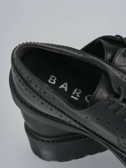 Stringata tacco 2 cm pelle Donna Stringate