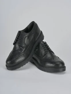 Stringata tacco 2 cm pelle Donna Stringate