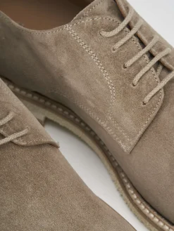 Stringate camoscio Uomo Stringate