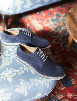 Online Stringate camoscio Uomo Stringate