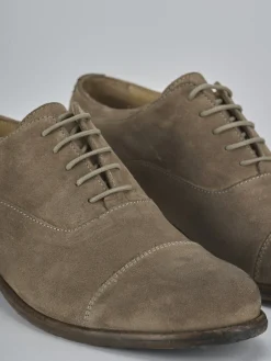 Stringate camoscio Uomo Stringate