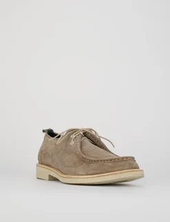 Stringate camoscio Uomo Stringate