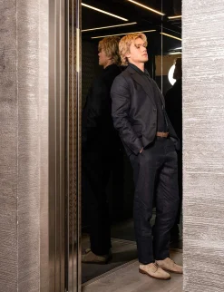 Clearance Stringate camoscio Uomo Stringate