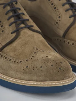 Online Stringate camoscio Uomo Stringate