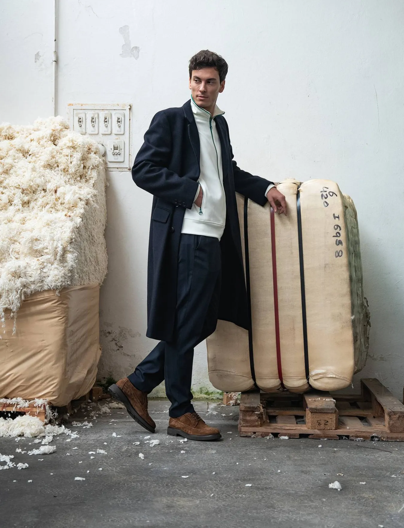 Sale Stringate camoscio Uomo Stringate