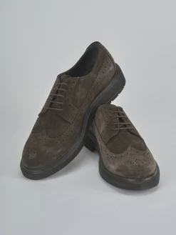 Online Stringate camoscio testa Uomo Stringate