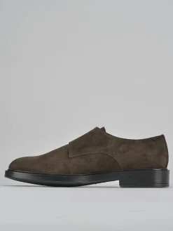 Clearance Stringate camoscio testa Uomo Stringate