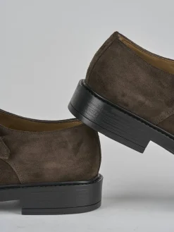 Clearance Stringate camoscio testa Uomo Stringate