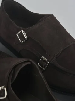 Outlet Stringate camoscio testa Uomo Stringate