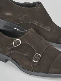 Hot Stringate camoscio testa Uomo Stringate