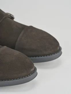 Hot Stringate camoscio testa Uomo Stringate