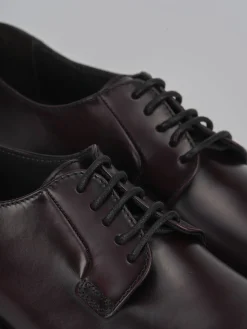 Online Stringate pelle bordo' Uomo Stringate