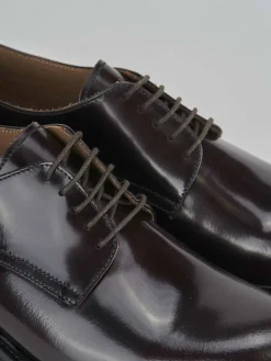 Online Stringate pelle bordo' Uomo Stringate