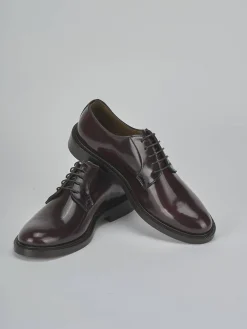 Online Stringate pelle bordo' Uomo Stringate