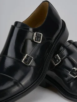 Clearance Stringate pelle Uomo Stringate