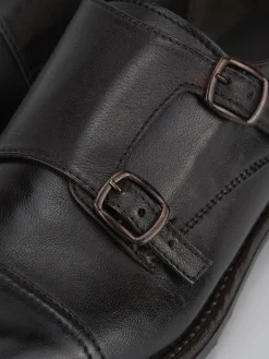 Online Stringate pelle testa Uomo Stringate