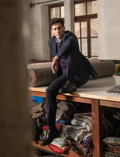 Outlet Stringate pelle testa Uomo Stringate