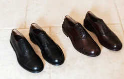 New Stringate pelle testa Uomo Stringate