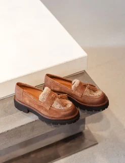 Clearance Stringate tacco 2cm camoscio Donna Stringate