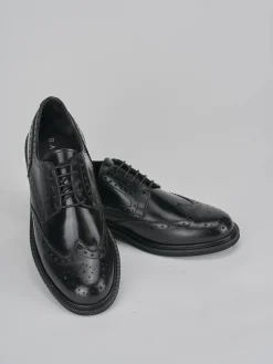 Clearance Stringate tacco 1cm pelle Donna Stringate