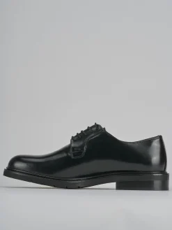 Discount Stringate tacco 2cm pelle Donna Stringate