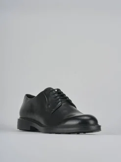 Sale Stringate tacco 1cm pelle Uomo Stringate