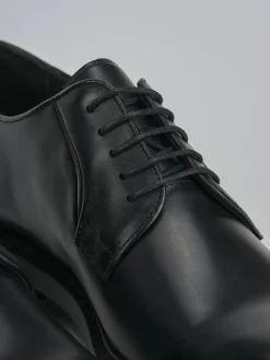 Sale Stringate tacco 1cm pelle Uomo Stringate