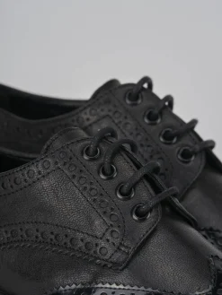 Hot Stringate tacco 2cm pelle Donna Stringate